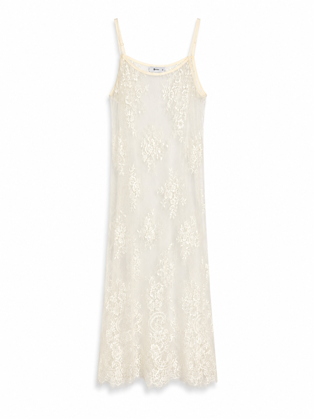 Vestido con transparencias