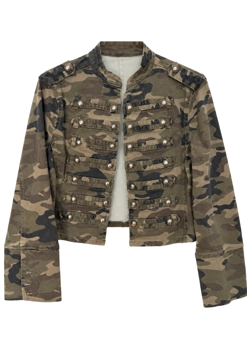 Chaqueta camuflaje estilo napoleón