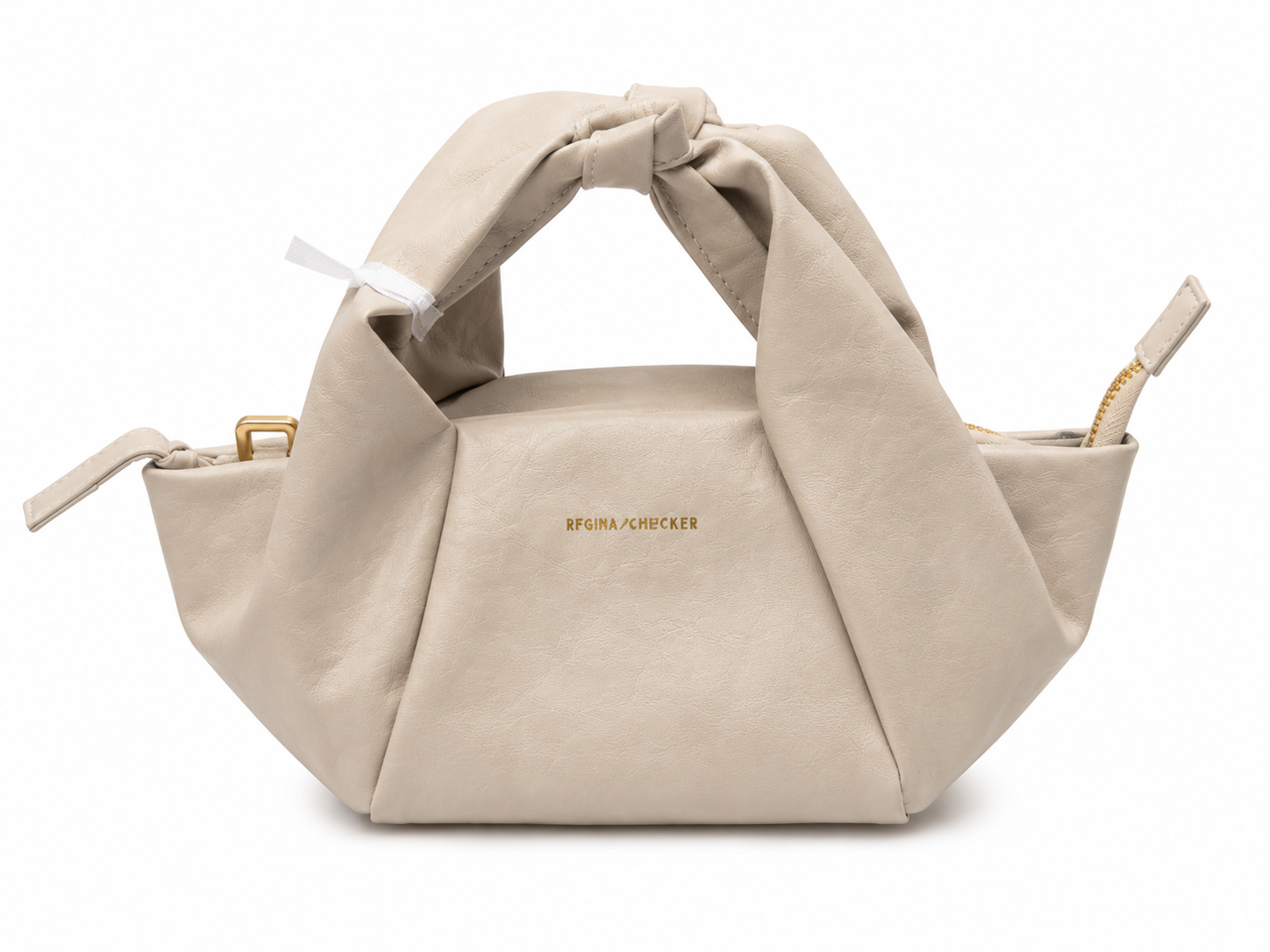 Bolso de mano efecto piel