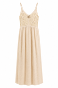 Vestido beige estrella de mar