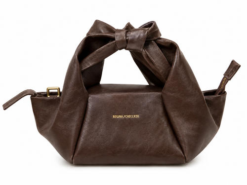 Bolso de mano efecto piel