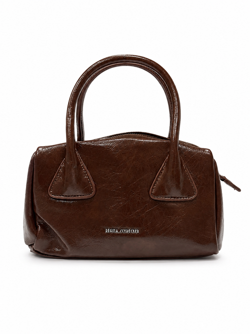 Bolso de mano efecto piel